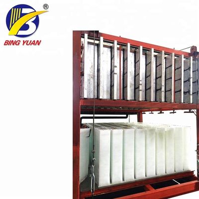 R404A 2.7KW 10000KG ব্লক আইস মেকার মেশিন, 10 টন আইস ব্লক মেকিং মেশিন