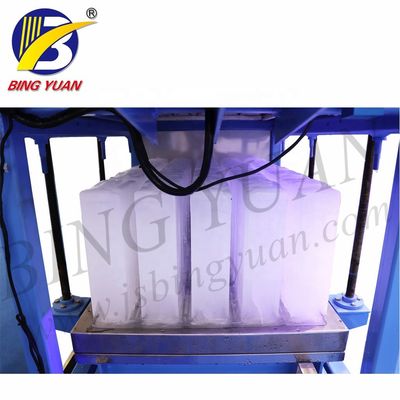 এয়ার কুলিং 1 টি 6KW বাণিজ্যিক আইস ব্লক মেকার