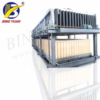 R404A 25T 94.05KW এসএস 304 বাণিজ্যিক আইস কিউব তৈরির মেশিন