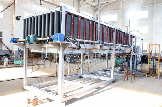 10000KG 33.98KW 380V সাফ আইস ব্লক মেশিন, ক্লিয়ার আইস ব্লক মেকার