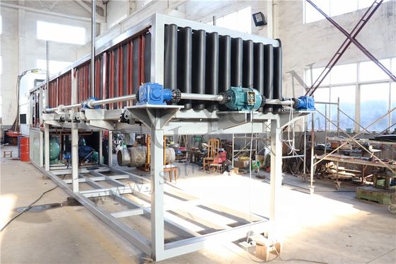 সীফুড 20.9KW এসএস 304 5 টি ব্লক আইস মেকার মেশিন