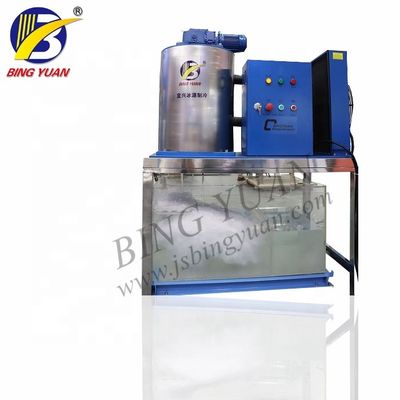 স্বয়ংক্রিয় 1.5T 5KW আর 22 এ ফ্লেক আইস মেকিং মেশিন