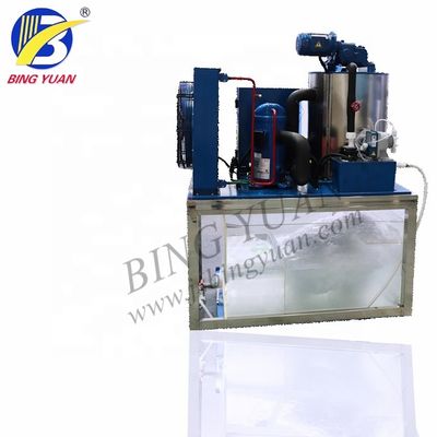 স্বয়ংক্রিয় 1.5T 5KW আর 22 এ ফ্লেক আইস মেকিং মেশিন