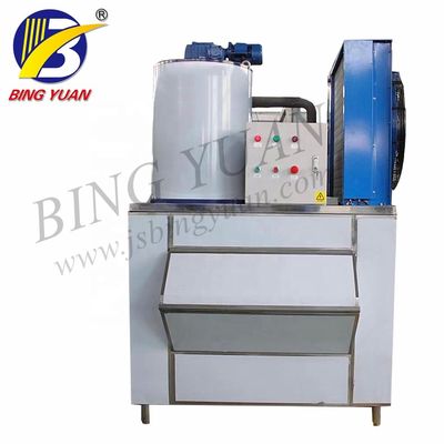 3.94KW 10 টন 220V ফ্লেক আইস মেকার মেশিন, স্নো আইস মেকার মেশিন