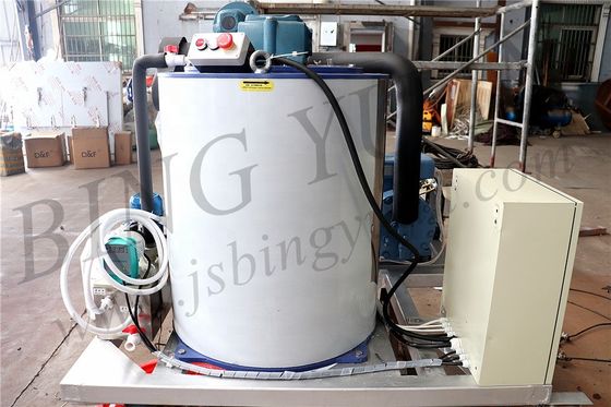 34.31KW 2200KG স্টেইনলেস স্টিল 10 টন স্নো আইস মেকার