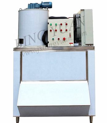 ছোট ক্ষমতার flake বরফ প্রস্তুতকারক, 0.8T / দিন উত্পাদন ফ্লেক আইস মেশিন