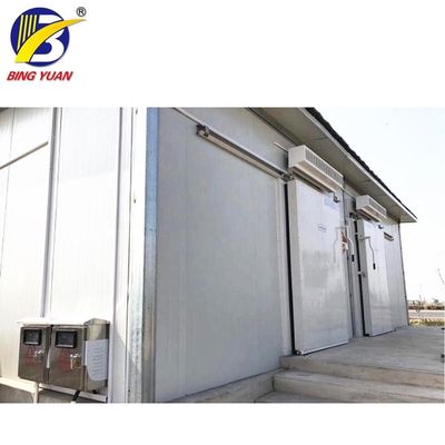 R404A 150 মিমি সৌর শক্তি ধারক শীতল ঘর, বরফ স্টোরেজ কোল্ড রুম