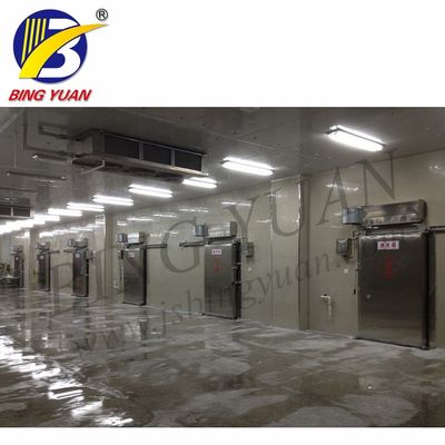 220V 75 মিমি সৌর শক্তি ধারক কোল্ড রুম, ফিশ স্টোরেজের জন্য কোল্ড রুম
