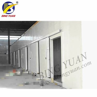 220V 75 মিমি সৌর শক্তি ধারক কোল্ড রুম, ফিশ স্টোরেজের জন্য কোল্ড রুম
