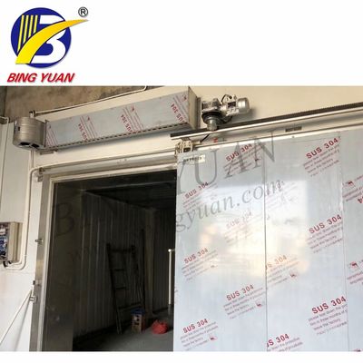220V 75 মিমি সৌর শক্তি ধারক কোল্ড রুম, ফিশ স্টোরেজের জন্য কোল্ড রুম