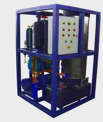 R404A 4.5KW 220 ভোল্ট 1TPD আইস টিউব প্রস্তুতকারক মেশিন