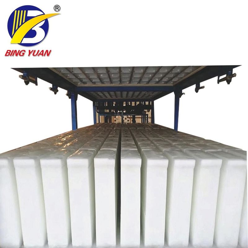 R404A 2.7KW 10000KG ব্লক আইস মেকার মেশিন, 10 টন আইস ব্লক মেকিং মেশিন