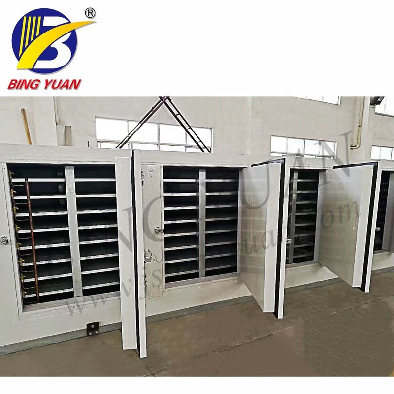 220V 75 মিমি সৌর শক্তি ধারক কোল্ড রুম, ফিশ স্টোরেজের জন্য কোল্ড রুম